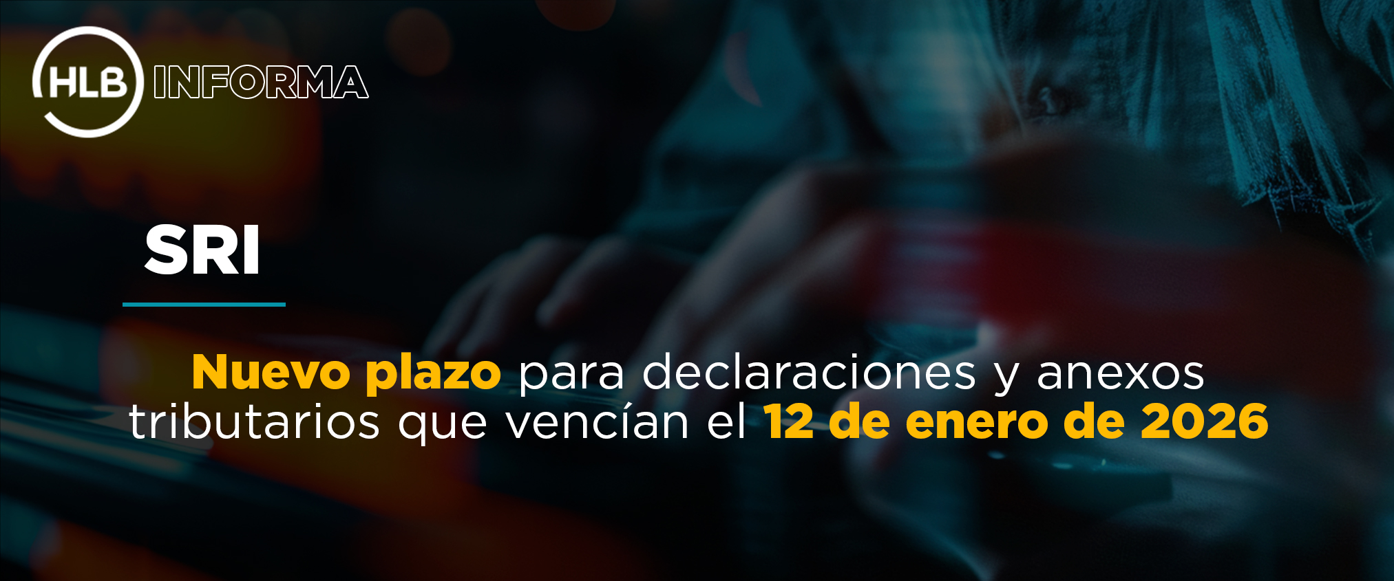 Boletín Tributario 13 enero SRI banner