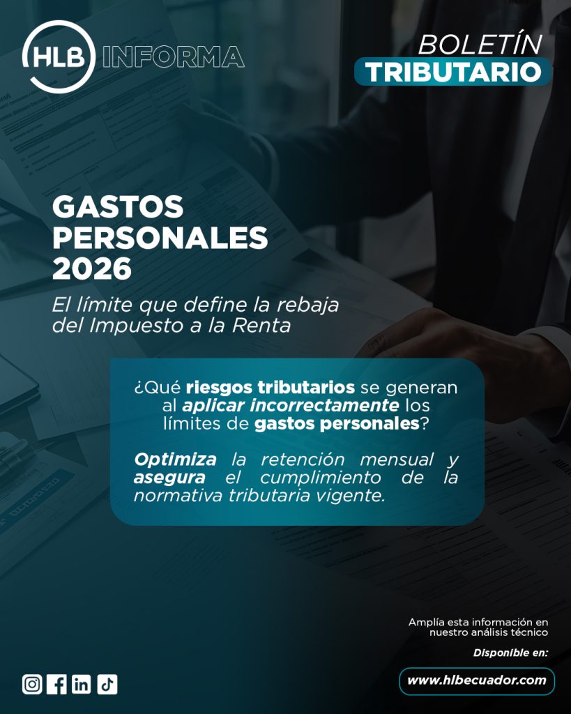 Gastos personales 2026: El límite que define la rebaja del Impuesto a ...