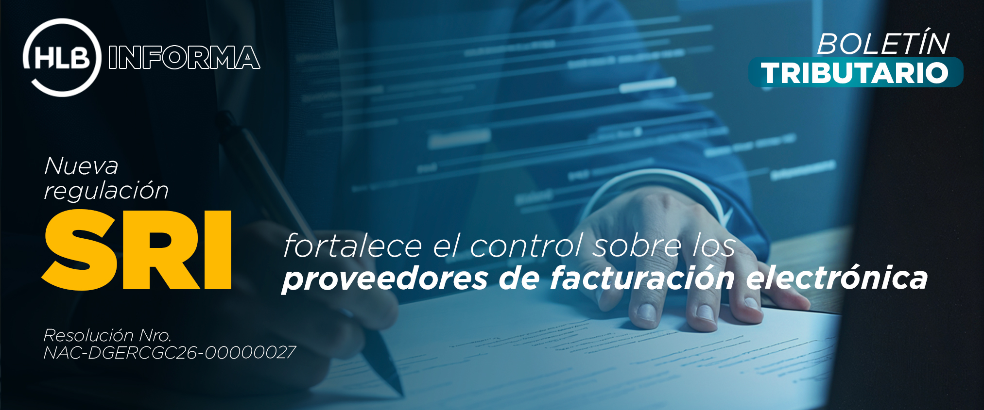 SRI facturación electrónica banner